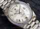 EW Factory Rolex Day Date 40mm White Dial Stainless Steel President Band V2 Upgrade Swiss 3255 Automatic Watch 228239  (9)_th.jpg